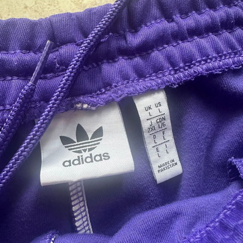 Adidas Originals men's purple sweatpants Large like new