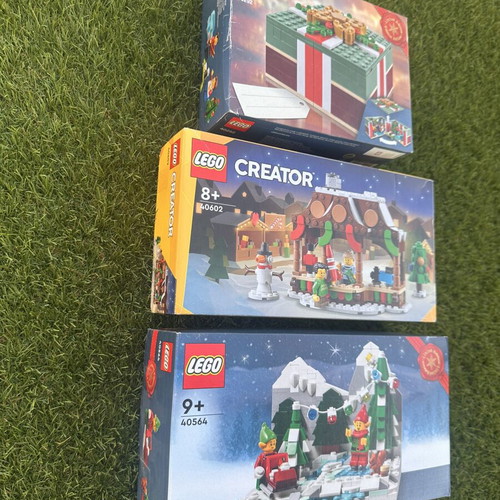 Lego πακέτο καινούργιες κλειστές συσκευασίες 40292, 40602, 40564