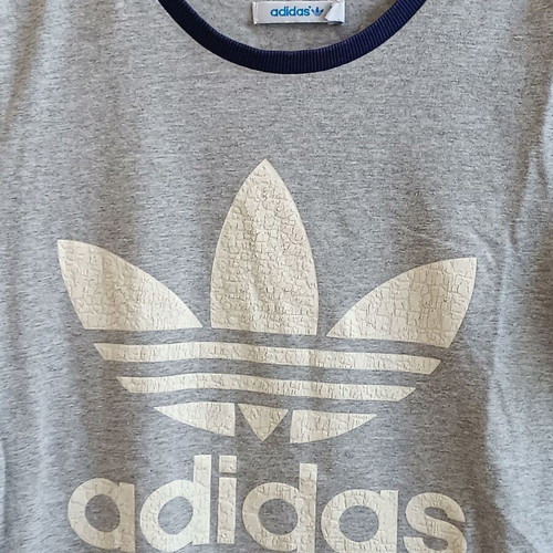 Adidas Originals T-shirt used, size 38, gray