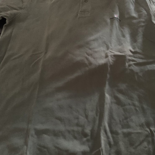 Navy & Green polo XL like new, 2ply custom fit