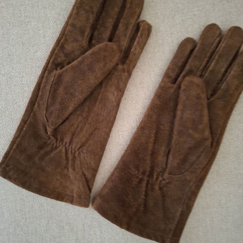 Kem medium gloves brown new