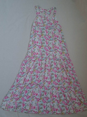 O'Neill women's floral maxi dress size M used, cotton