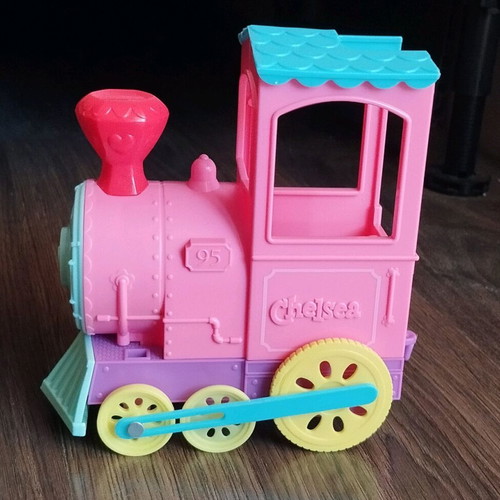 Barbie Club Chelsea and Choo-Choo Train used