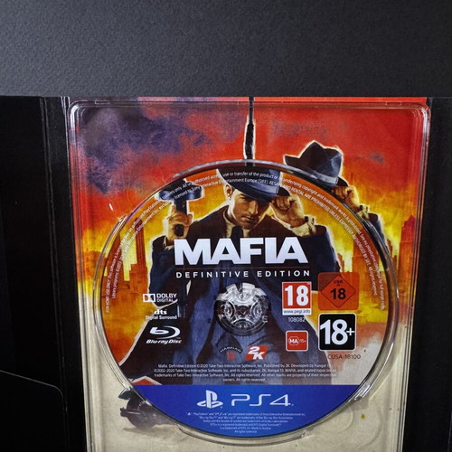 Mafia Trilogy Collector Slipcase Edition PS4 like new