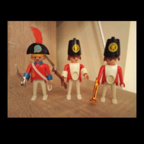 Playmobil English soldiers used, 1980