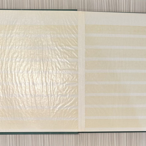 Lighthouse Stamp Album with 16 White Pages like new