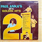  PAUL ANKA  -  21 Golden Hits  Δισκος βινυλιου