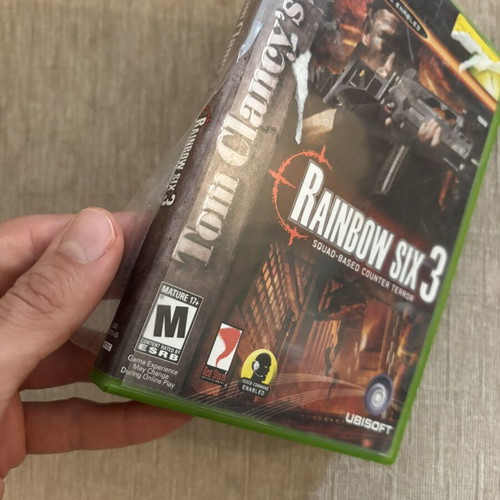 Rainbow Six 3 Xbox Original NTSC game used, American full version