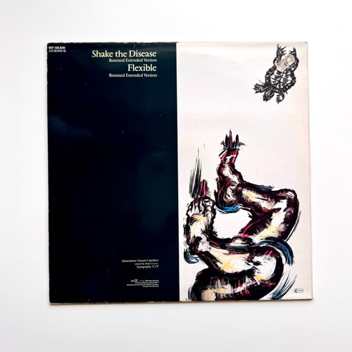 Depeche Mode Shake The Disease Grey Marbled 12" Maxi Single used