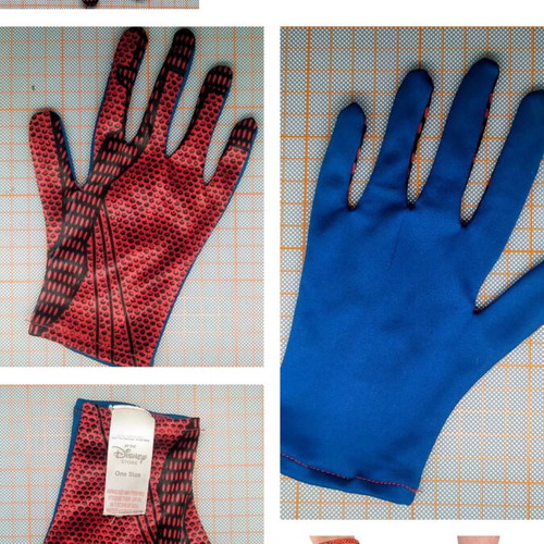 The Amazing Spider-Man Kids Gloves Marvel Comics like new