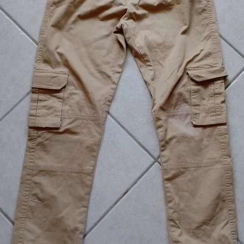 Boys' pants set used, 3 styles, size 12-13 years, blue and beige
