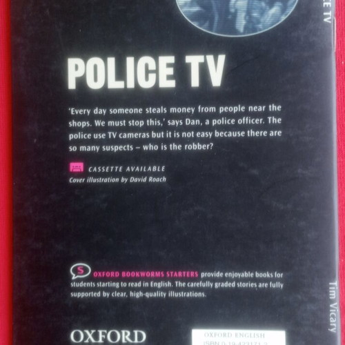 Police TV book by Tim Vicary, Oxford Bookworms Starters