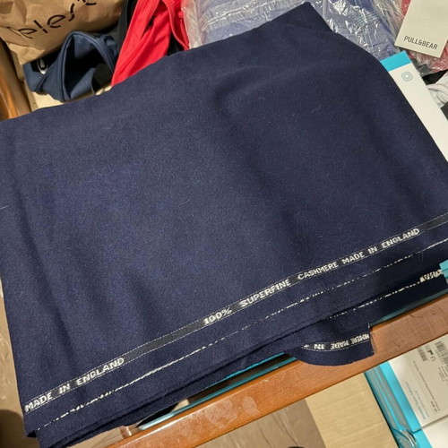 Cashmere fabric 100% new, 1.40x1.70 meters