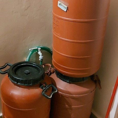 Plastic barrels