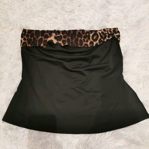 Shein Curve strapless top XL black like new