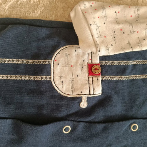 Baby bodysuit new, size 6-9 months or 68 cm