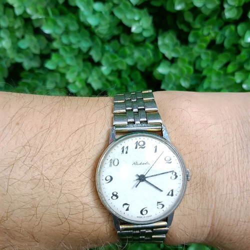 Raketa USSR women's mechanical watch used, metal