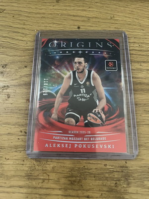 Euroleague Partizan Panini Origins card like new