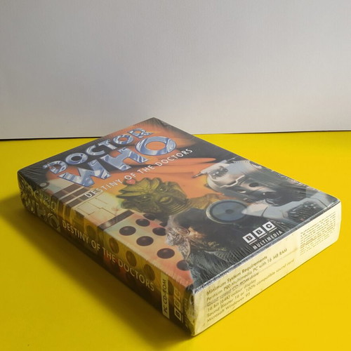 Doctor Who PC CD-ROM παιχνίδι σφραγισμένο σαν καινούργιο