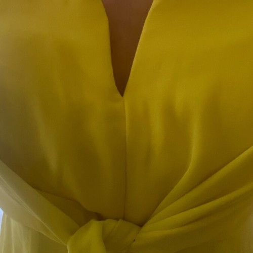 BSB evening dress yellow like new, size L
