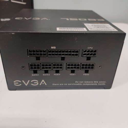 EVGA 750 B3 power supply 750W 80+ Bronze full modular like new