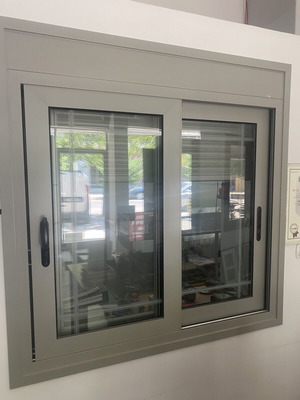 Europa Energy-Efficient Sliding Window with Electric Roller and Screen, Like New