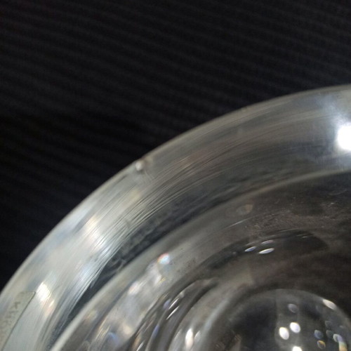 KROSNO crystal container used, Polish crystal