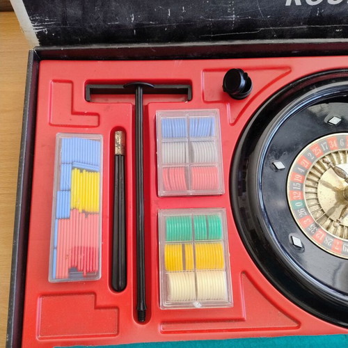 Vintage Roulette board game by Peri Spiele, 1960