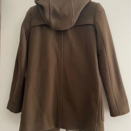 Zara duffle coat used, green, size S