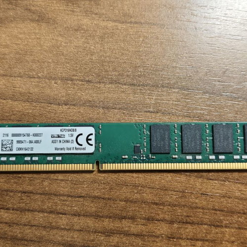 Kingston KCP316ND8/8 8GB DDR3 RAM used