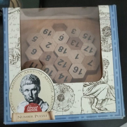 Board games used, old puzzles and brain teasers