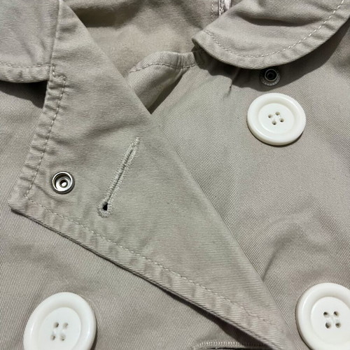 Benetton children's trench coat like new, beige, size 7-8 years