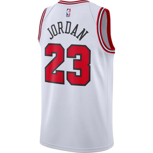 Jersey - Michael Jordan Chicago Bulls NBA Nike Jersey White Size XL Collectible