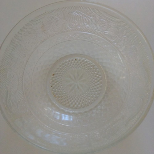 Salad bowl old unused size 19.5x7.5