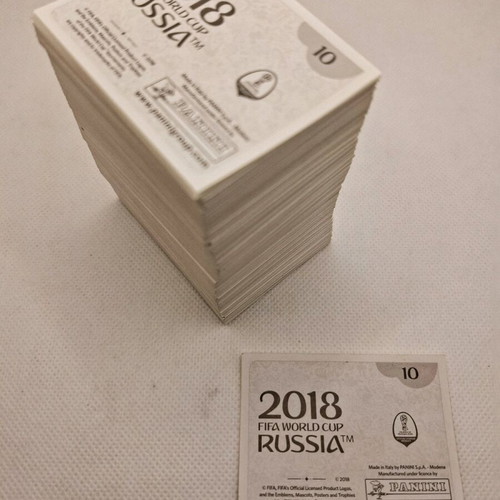 Panini World Cup Russia 2018 Stickers International Edition like new, 500 pcs