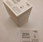 Panini World Cup Russia 2018 Stickers International Edition like new, 500 pcs