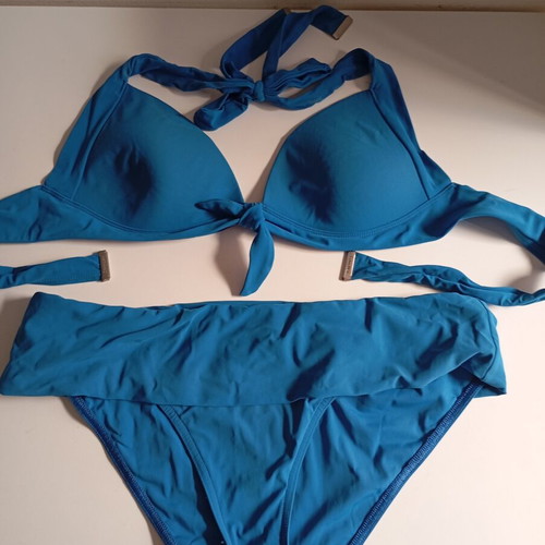 Calvin Klein women's swimsuit used, size L, blue