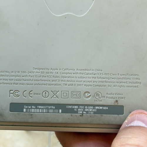 Apple TV 1st Gen 160GB used