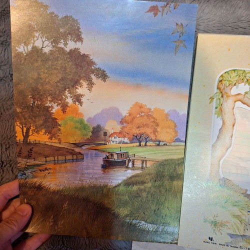 Vintage 1990 correspondence like new, 5 sheets and 4 envelopes