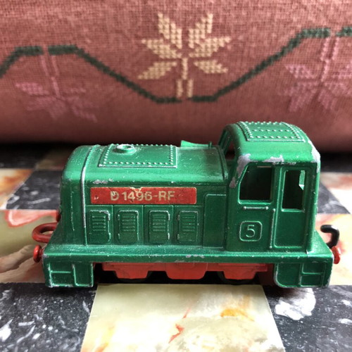 Matchbox Lesney Shunter Green Train Engine No 24, vintage 1978