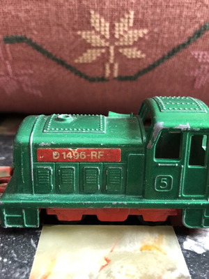 Matchbox Lesney Shunter Green Train Engine No 24, vintage 1978