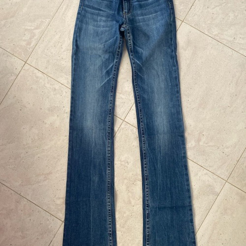 Stradivarius jeans like new, dark blue washed, size XXS