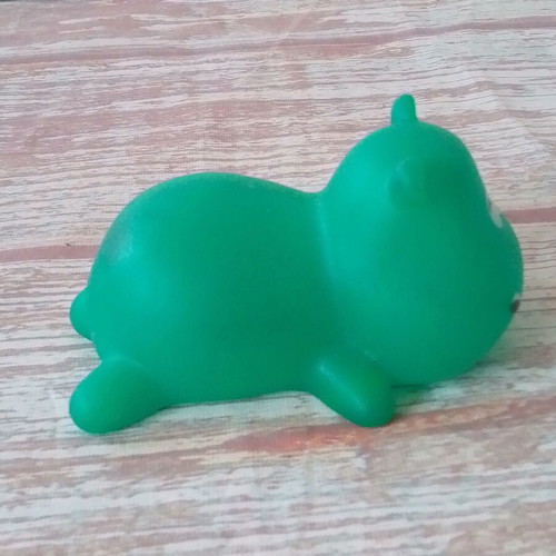 Silicone bath toy hippopotamus like new