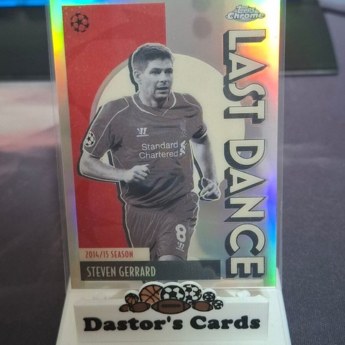 Topps Chrome UCC Liverpool 3 Cards Gerrard, Frimpong, Szoboszlai new
