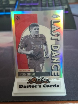 Topps Chrome UCC Liverpool 3 Cards Gerrard, Frimpong, Szoboszlai new