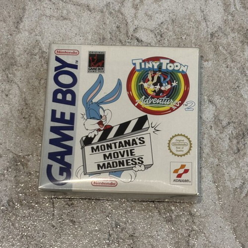 Tiny Toon Adventures 2 Montana's Movie Madness Game Boy PAL пълно в кутия като ново