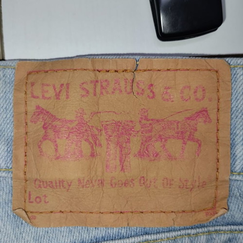 Levi's jean bermuda shorts used, low waist, denim shorts