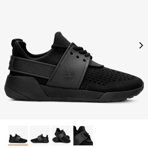 Timberland Kiri Up athletic shoes used, size 37.5-38, black with leather details