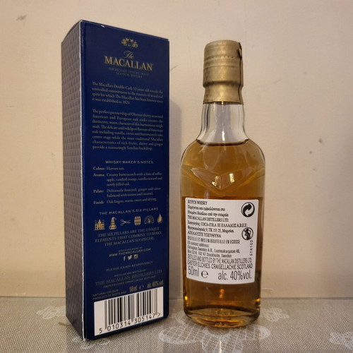 Macallan 12yo Double Cask whisky miniature new