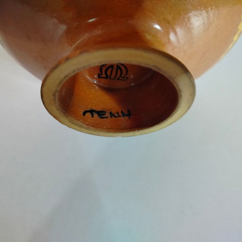 Ceramic bowl signed ΤΕΝΥ used with minor marks